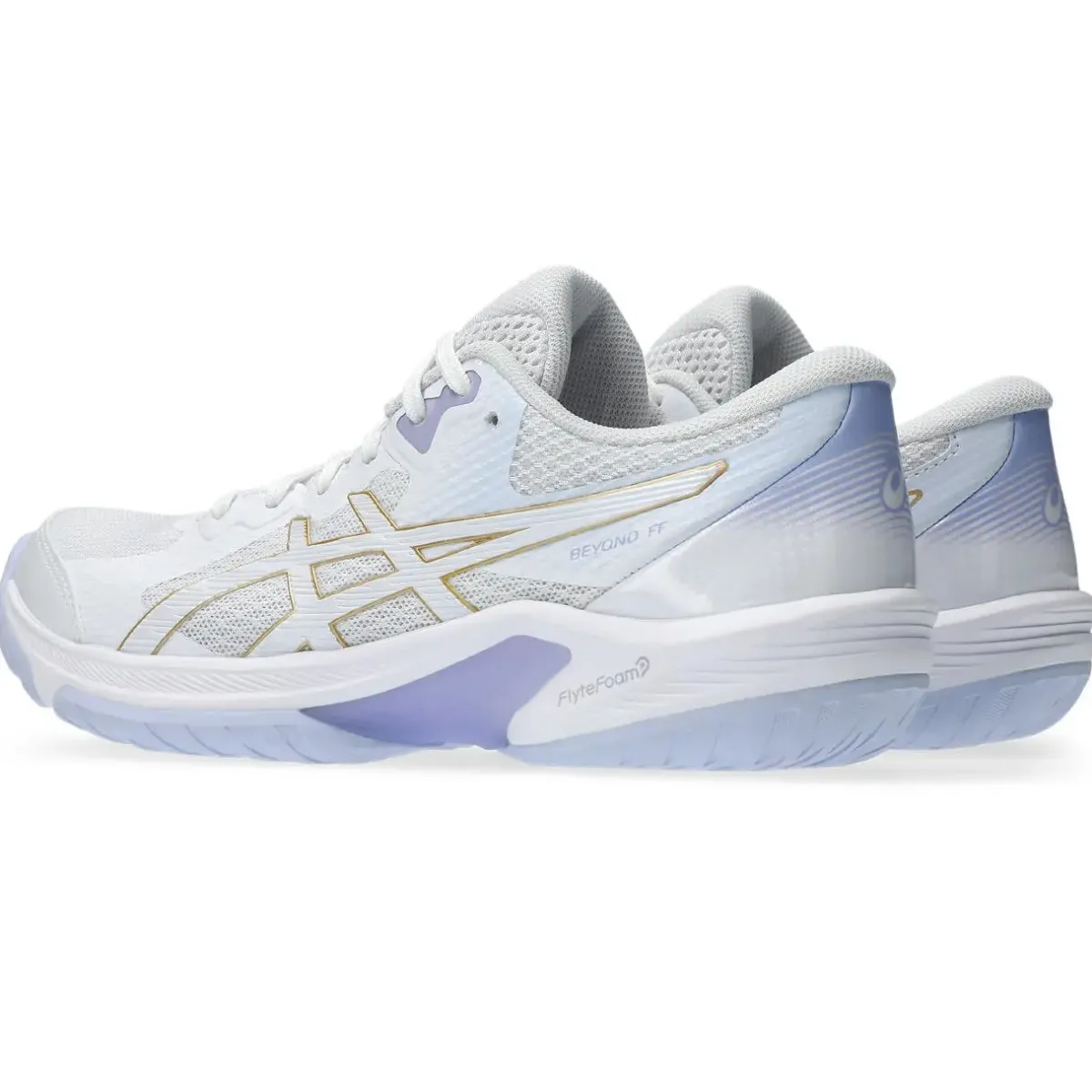 Asics Håndboldsko|Indendørssko-Beyond FF Håndboldsko Dame White / Bright Sunstone