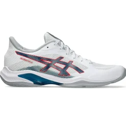 Asics Håndboldsko|Badmintonsko-Blade FF 2 Indendørssko Herre  White / Mako Blue