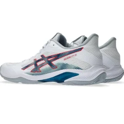 Asics Håndboldsko|Badmintonsko-Blade FF 2 Indendørssko Herre White / Mako Blue