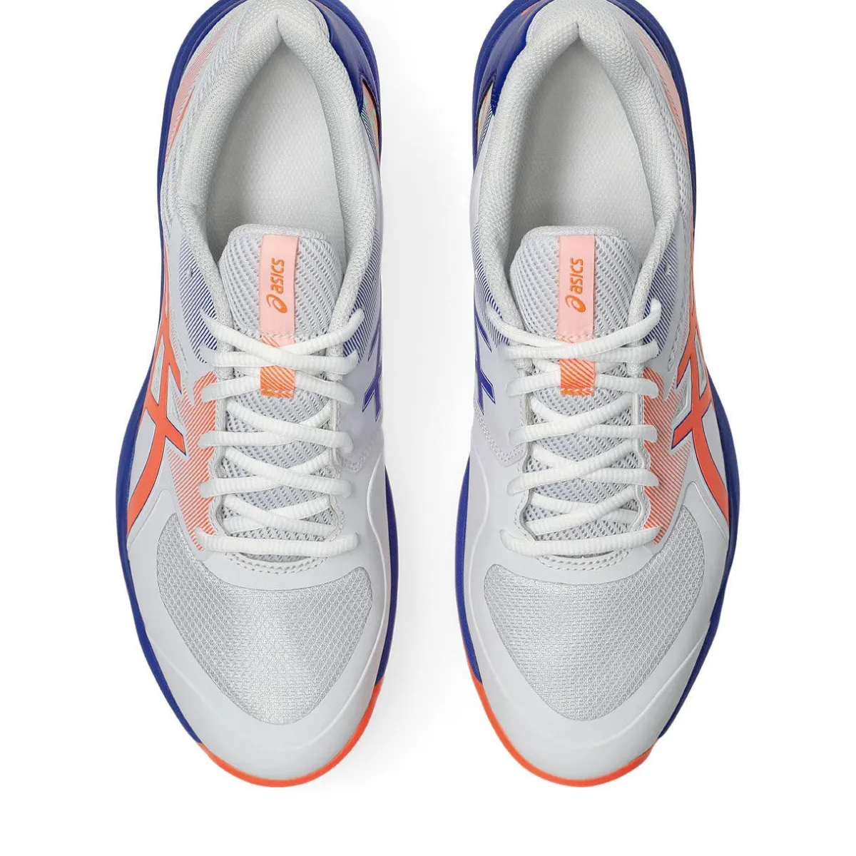 Asics Padelsko|Indendørssko-Game FF Padel Indendørssko Herre White / Vivid Coral