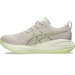 Asics Løbesko|Løbesko-Gel-Cumulus 27 Løbesko Dame  Mineral Beige / Huddle Yellow