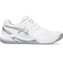 Asics Padelsko|Indendørssko-Gel-Dedicate 8 Padel Indendørssko Dame White / Pure Silver