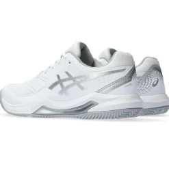 Asics Padelsko|Indendørssko-Gel-Dedicate 8 Padel Indendørssko Dame  White / Pure Silver