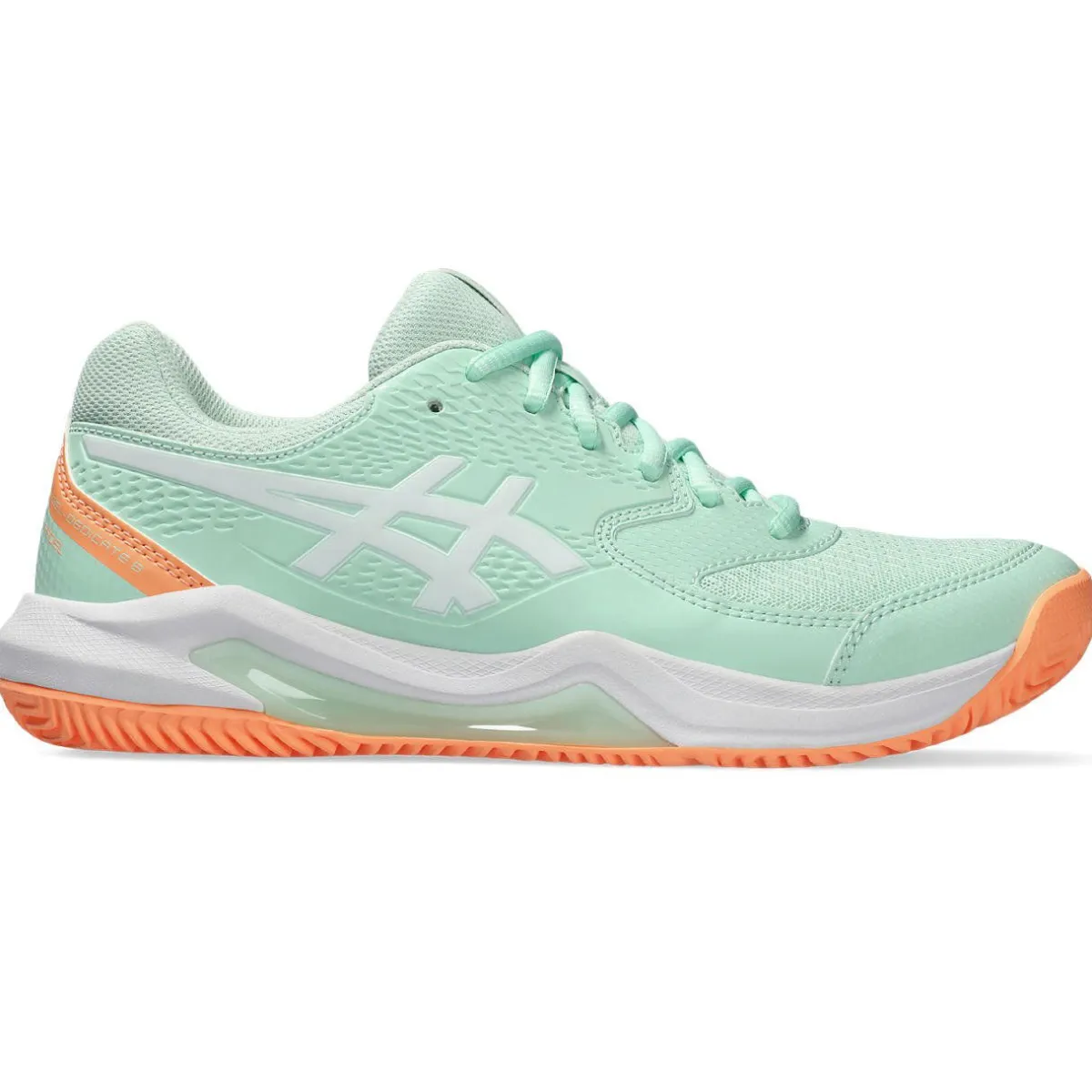 Asics Padelsko|Indendørssko-Gel-Dedicate 8 Padel Indendørssko Dame Mint Tint / White