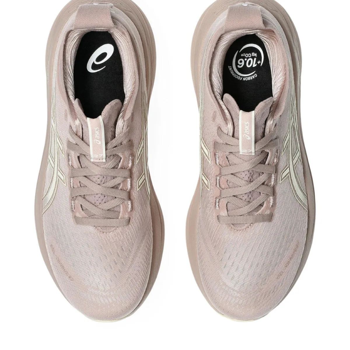 Asics Løbesko|Løbesko-Gel-Nimbus 27 Løbesko Dame Fawwn / Birch