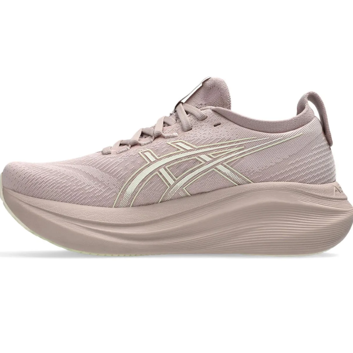 Asics Løbesko|Løbesko-Gel-Nimbus 27 Løbesko Dame Fawwn / Birch