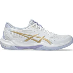 Asics Håndboldsko|Padelsko-Gel-Rocket 12 Indendørssko Dame White / Champagne
