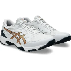 Asics Håndboldsko|Padelsko-Gel-Rocket 11 Indendørssko Herre  White / Pure Gold