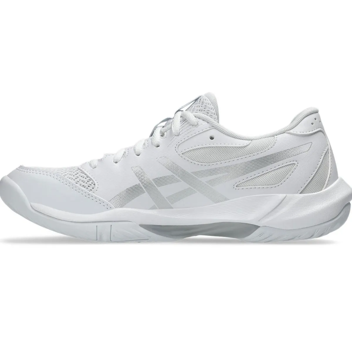Asics Håndboldsko|Padelsko-Gel-Rocket 12 Indendørssko Dame White / Pure Silver