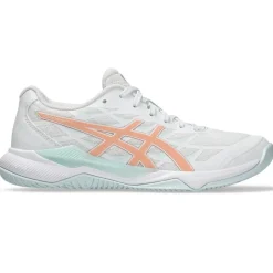 Asics Håndboldsko|Indendørssko-Gel-Tactic 12 Håndboldsko Dame White / Bright Sunstone