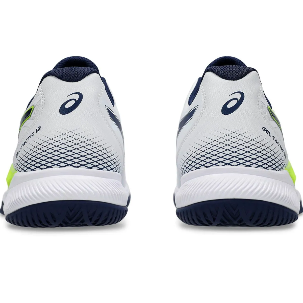 Asics Håndboldsko|Badmintonsko-Gel-Tactic 12 Indendørssko Herre White / Blue Expanse