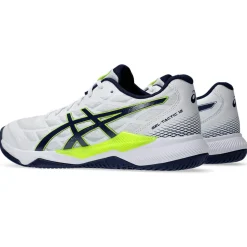 Asics Håndboldsko|Badmintonsko-Gel-Tactic 12 Indendørssko Herre White / Blue Expanse