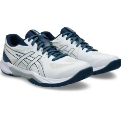 Asics Håndboldsko|Badmintonsko-Gel-Tactic 13 Indendørssko Herre  White / Mako Blue