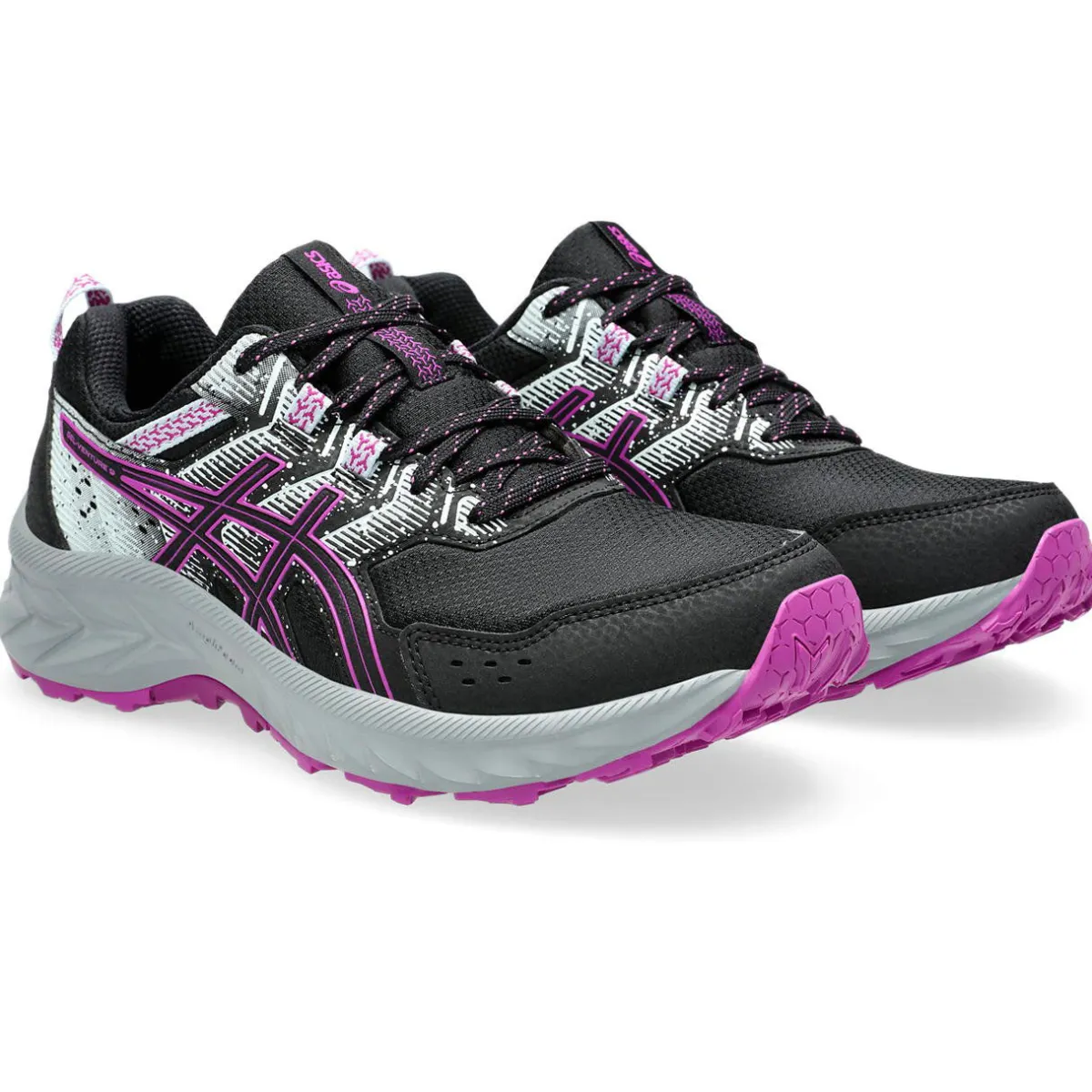 Asics Løbesko|Løbesko-Gel-Venture 9 Damesko Black / Bold Magenta