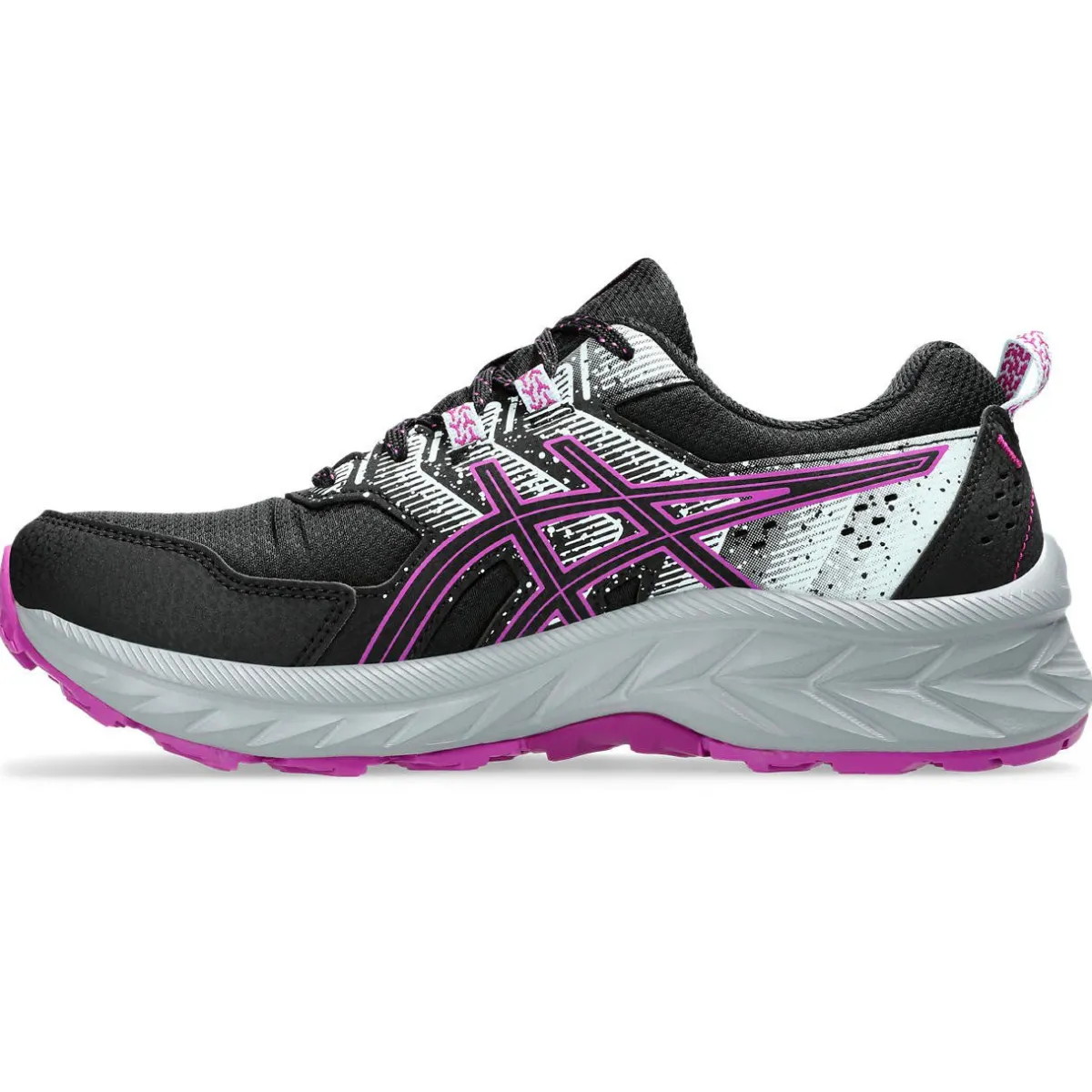 Asics Løbesko|Løbesko-Gel-Venture 9 Damesko Black / Bold Magenta
