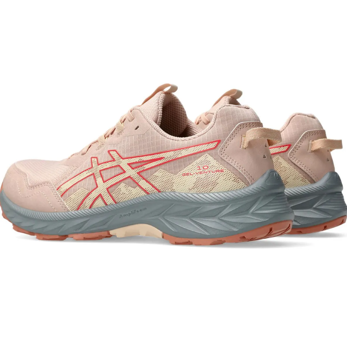 Asics Løbesko|Vandresko-Gel-Venture 10 Damesko Maple Sugar / Cozy Pink