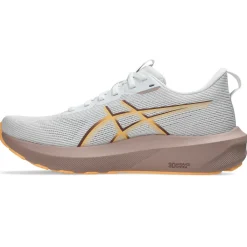 Asics Løbesko|Løbesko-GT-1000 14 Løbesko Dame White / Rubble Red