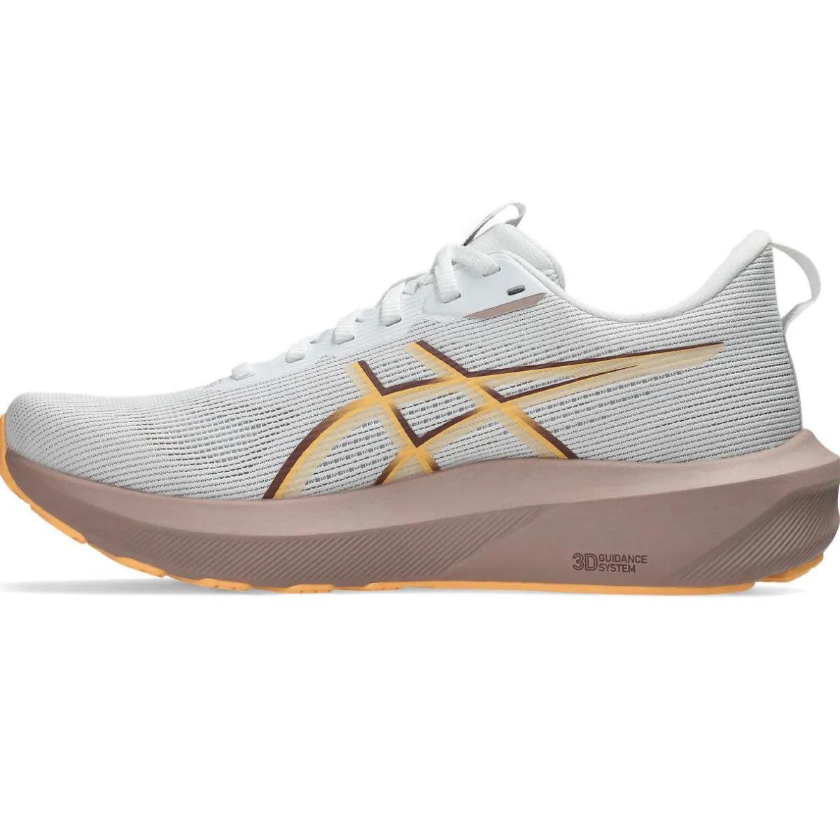 Asics Løbesko|Løbesko-GT-1000 14 Løbesko Dame White / Rubble Red
