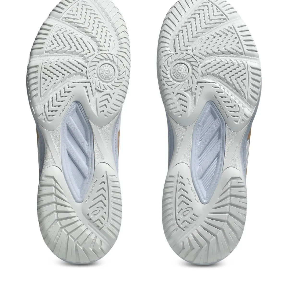 Asics Håndboldsko|Badmintonsko-Upcourt 6 Indendørssko Dame White / Champagne