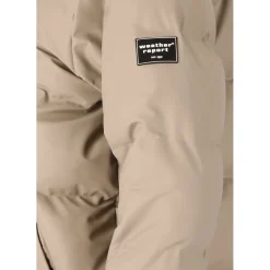 Weather Report Regntøj|Vintertøj-Audrey PU Puffer Vinterjakke Dame