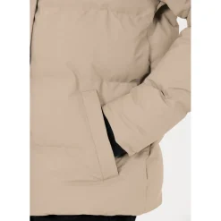 Weather Report Regntøj|Vintertøj-Audrey PU Puffer Vinterjakke Dame