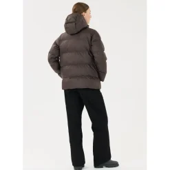 Weather Report Regntøj|Vintertøj-Audrey PU Puffer Vinterjakke Dame