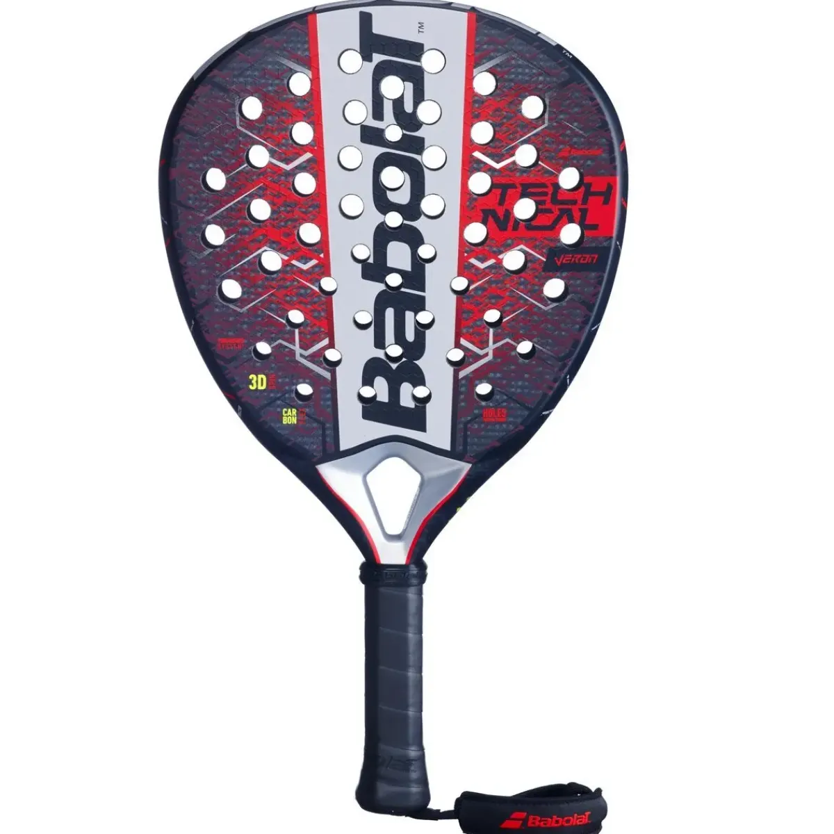 Babolat Padelbat-Air Veron 2.5 2025 Padelbat Rød / Sort