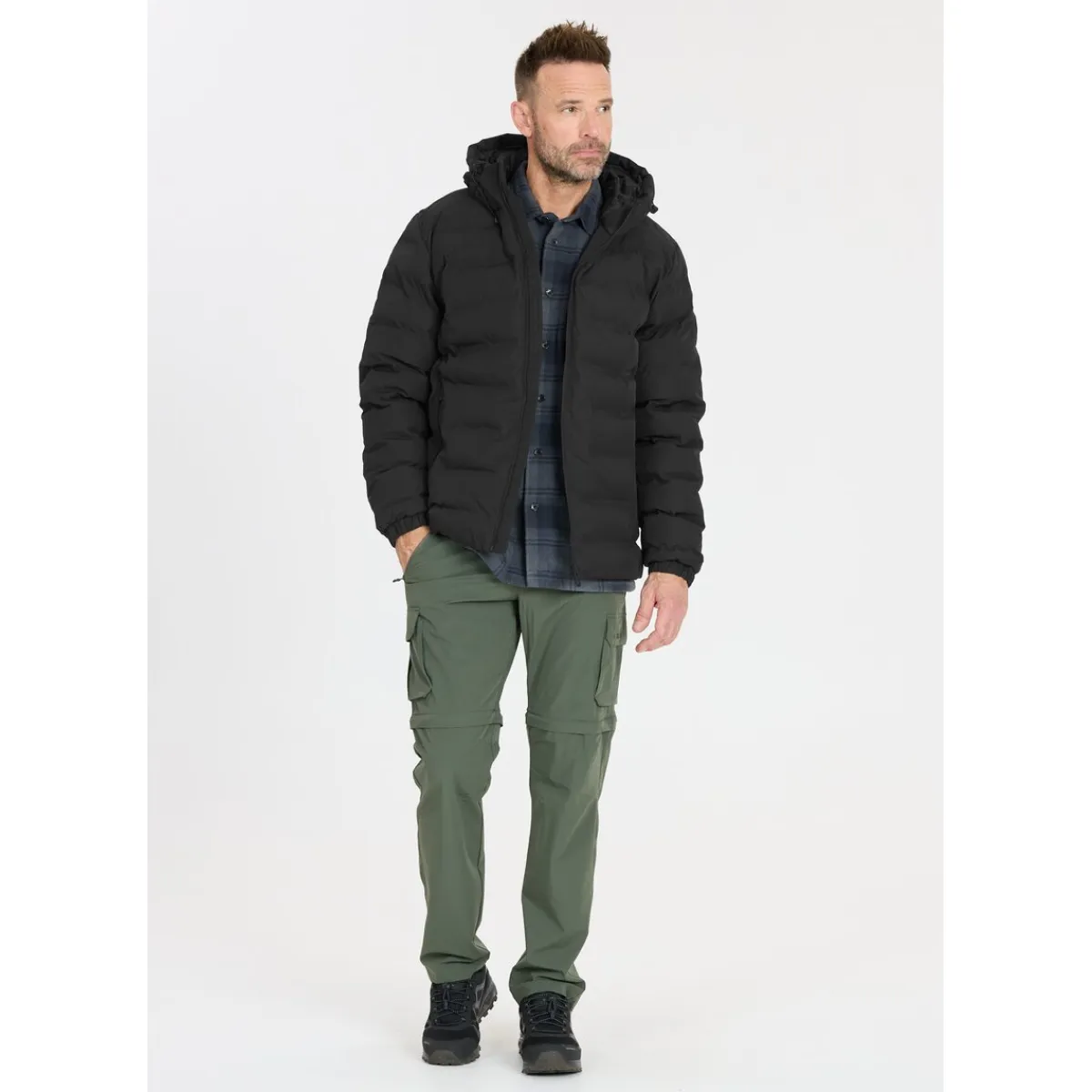 CMP Beklædning|Vintertøj-Fixed Hood Vinterjakke Herre