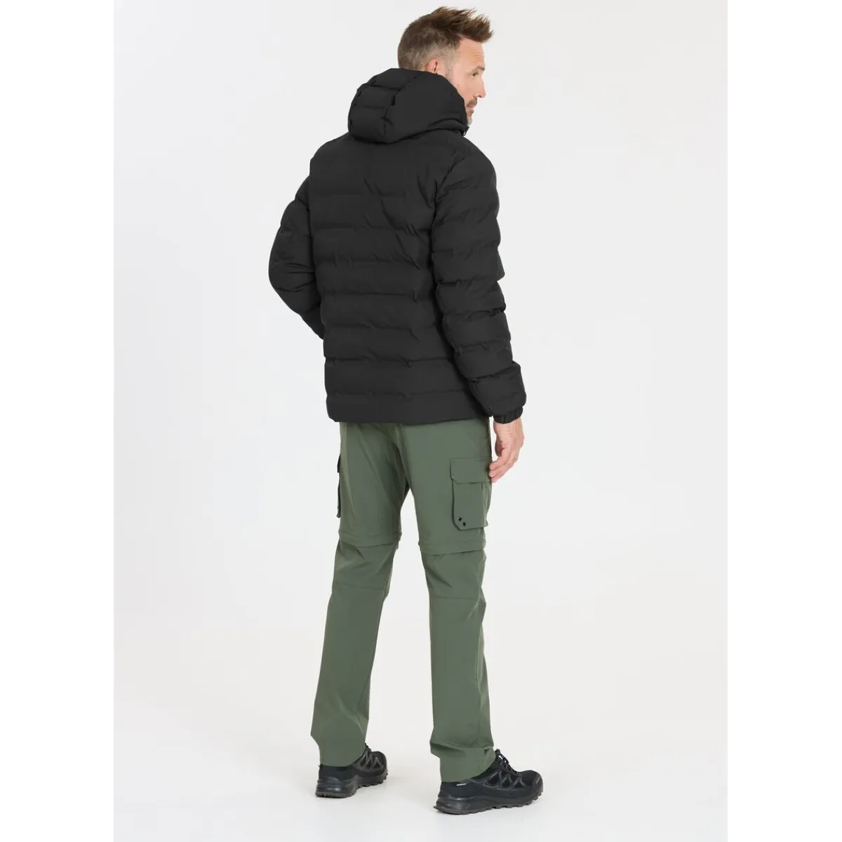 CMP Beklædning|Vintertøj-Fixed Hood Vinterjakke Herre