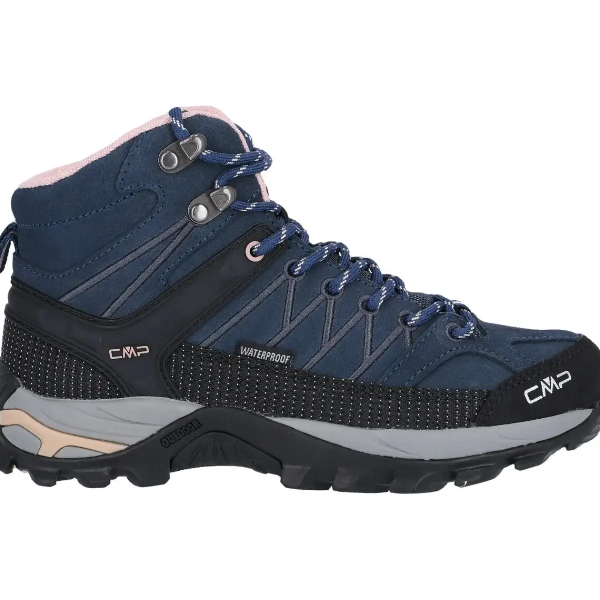 CMP Vinterfodtøj|Fodtøj-Rigel Mid Vandtæt Vandrestøvle Dame, mørkeblå