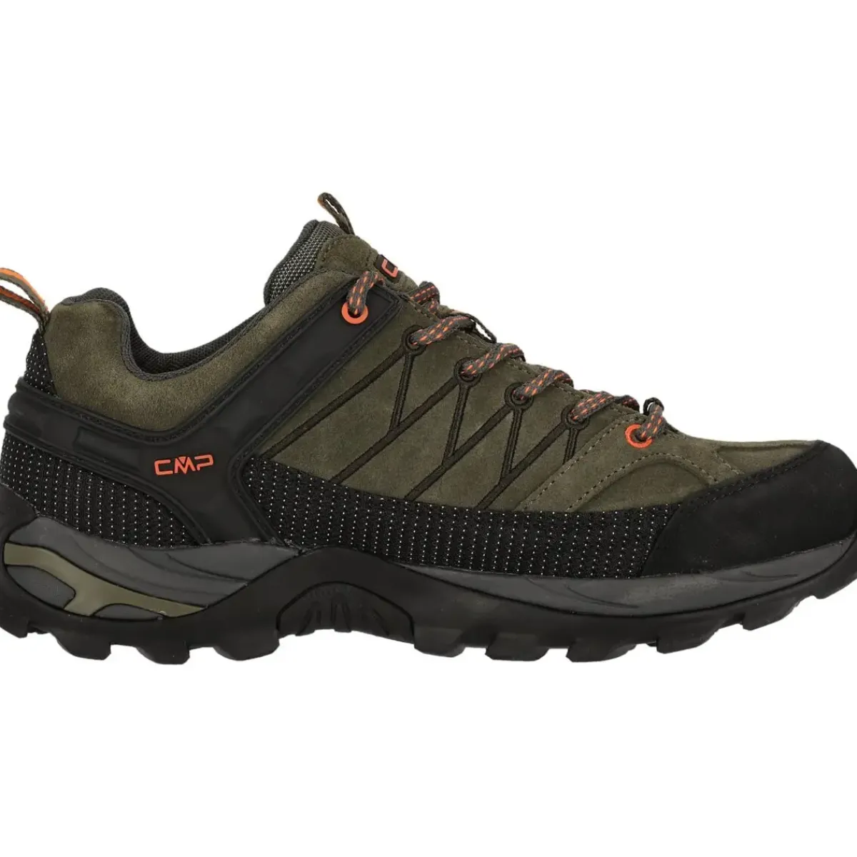 CMP Fodtøj|Vandresko-Rigel Vandtæt Vandresko Herre 55ES Olive / Flame
