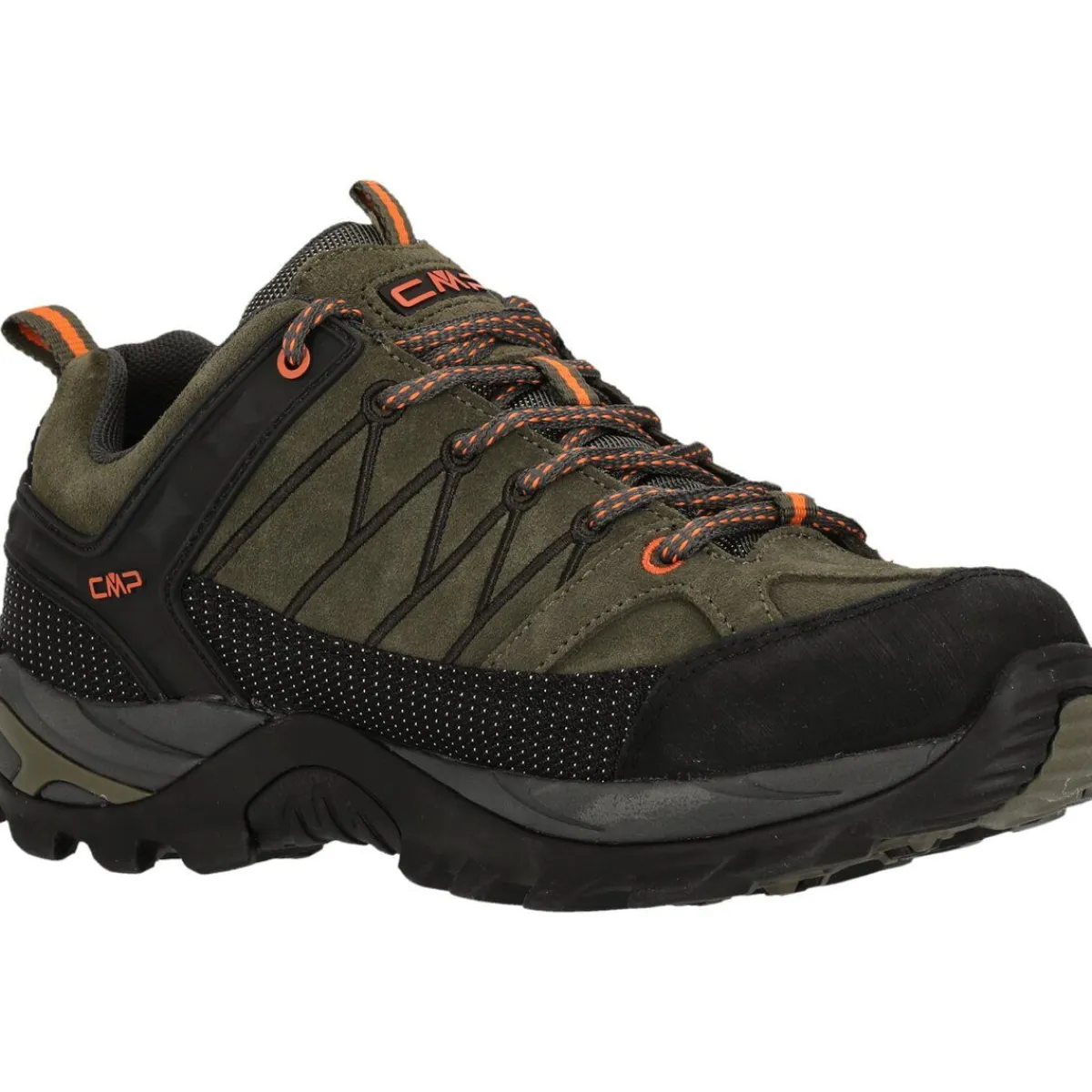CMP Fodtøj|Vandresko-Rigel Vandtæt Vandresko Herre 55ES Olive / Flame