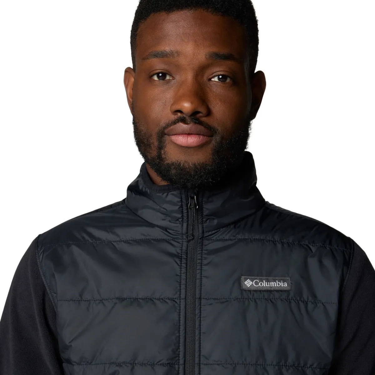 Columbia Beklædning|Outdoortøj-Basin Butte™ II Hybrid Fleecejakke Herre