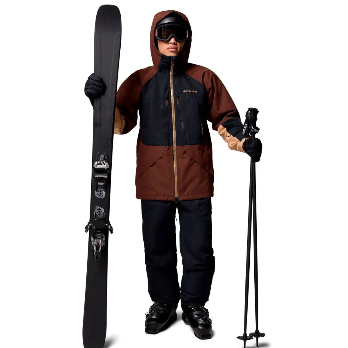 Columbia Vintertøj|Outdoortøj-Coreshot Skaljakke Herre Tobacco / Black / Canoe