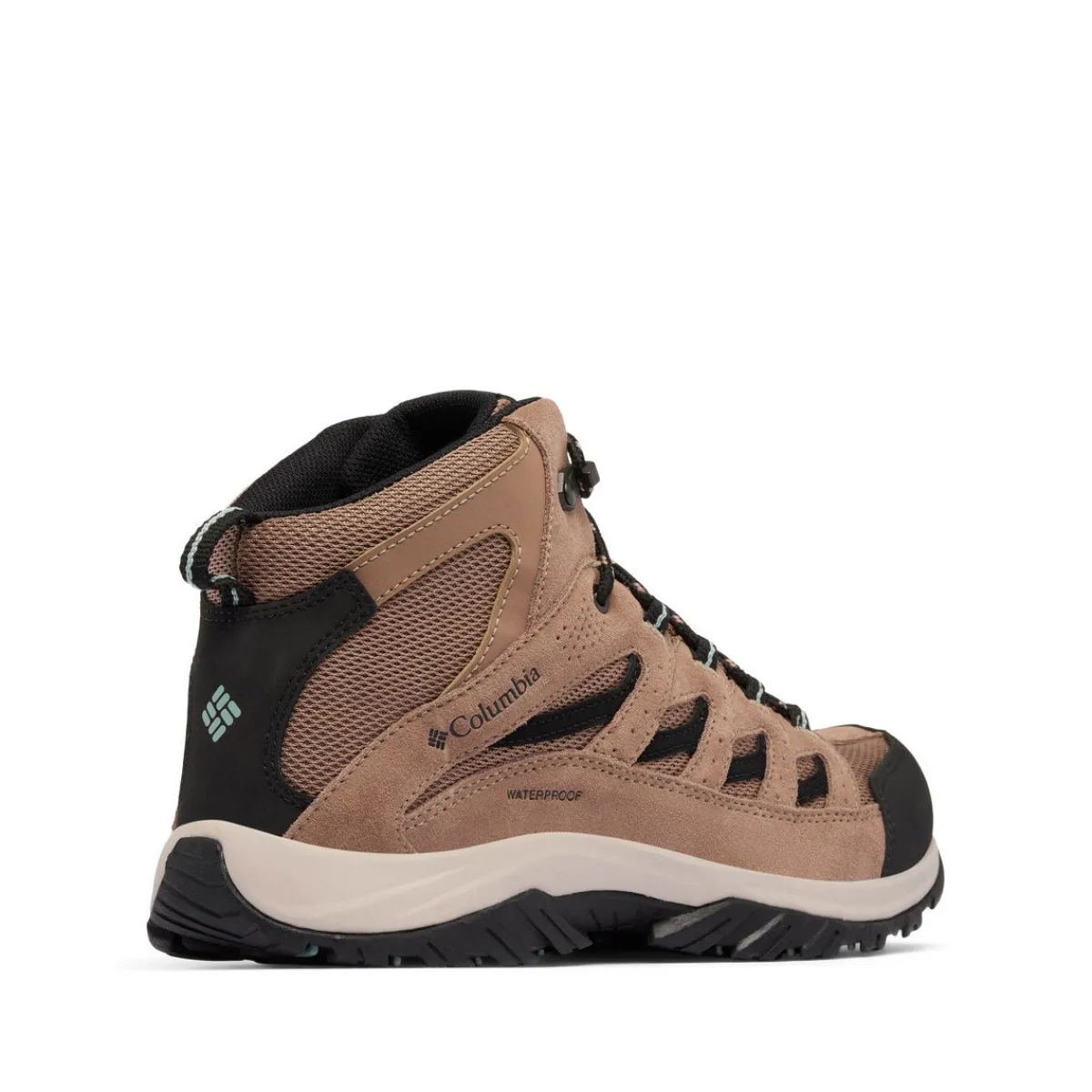 Columbia Vandrestøvler|Fodtøj-Crestwood™ II Mid Waterproof Vandrestøvle Herre Allspice / Crushed Blue