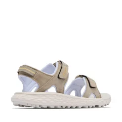 Columbia Fodtøj|Sandaler-Konos Hiker Vandresandal Dame  Canvas Tan / Snowdrift