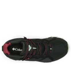 Columbia Vinterfodtøj|Vinterfodtøj-Peakfreak™ Hera Mid Outdry™ Vandrestøvle Dame  Black / Deep Madeira