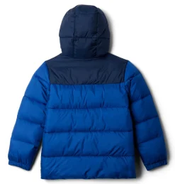 Columbia Vintertøj|Vintertøj-Puffect™ II Hooded Vinterjakke Børn Mountain Blue / Collegiate Navy