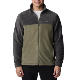 Columbia Beklædning|Outdoortøj-Steens Mountain Full Zip 2.0 Fleecejakke Herre  Shark / Stone Green