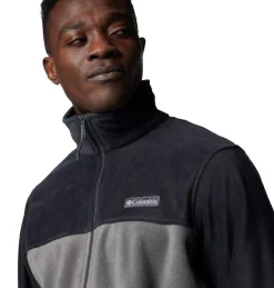 Columbia Beklædning|Outdoortøj-Steens Mountain Full Zip 2.0 Fleecejakke Herre  Black / Grill