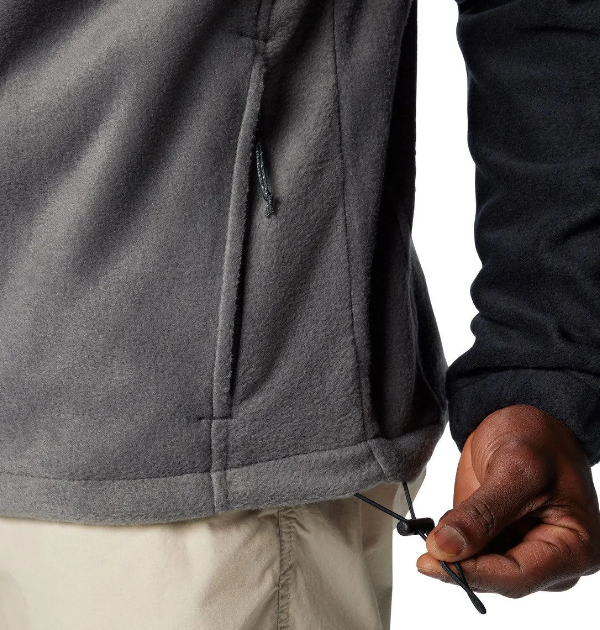 Columbia Beklædning|Outdoortøj-Steens Mountain Full Zip 2.0 Fleecejakke Herre Black / Grill