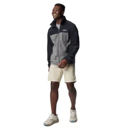 Columbia Beklædning|Outdoortøj-Steens Mountain Full Zip 2.0 Fleecejakke Herre Black / Grill