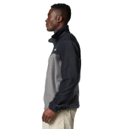 Columbia Beklædning|Outdoortøj-Steens Mountain Full Zip 2.0 Fleecejakke Herre Black / Grill