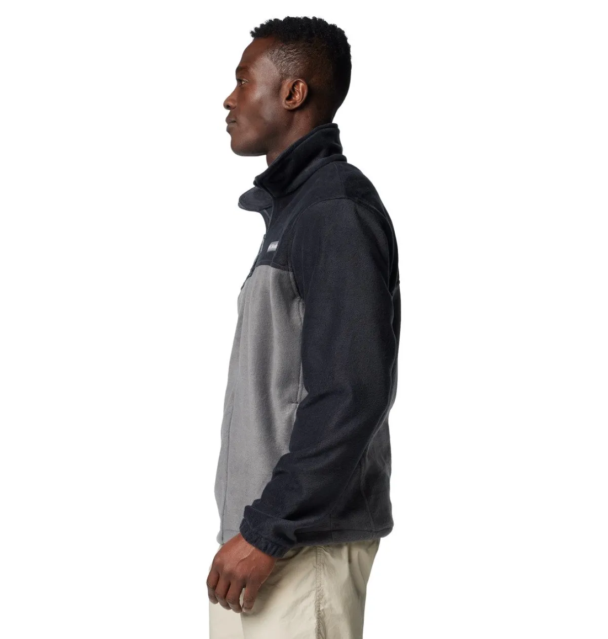 Columbia Beklædning|Outdoortøj-Steens Mountain Full Zip 2.0 Fleecejakke Herre Black / Grill