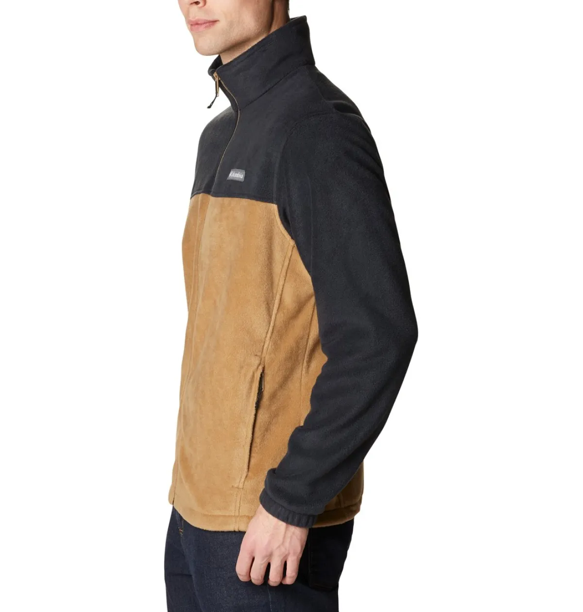Columbia Beklædning|Outdoortøj-Steens Mountain Full Zip 2.0 Fleecejakke Herre Black / Spice