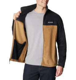 Columbia Beklædning|Outdoortøj-Steens Mountain Full Zip 2.0 Fleecejakke Herre Black / Spice