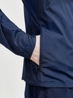 Craft Løbetøj|Løbetøj-Advanced Essence Wind Løbejakke Herre, navy  Blaze / Navy