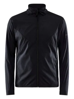 Craft Løbetøj|Løbetøj-Advanced Essence Wind Løbejakke Herre, sort Black