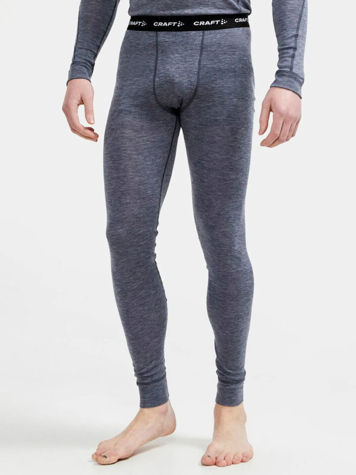 Craft Skitøj|Vintertøj-Core Merino uld Skiundertøj Herre 396200 Blaze / Melange