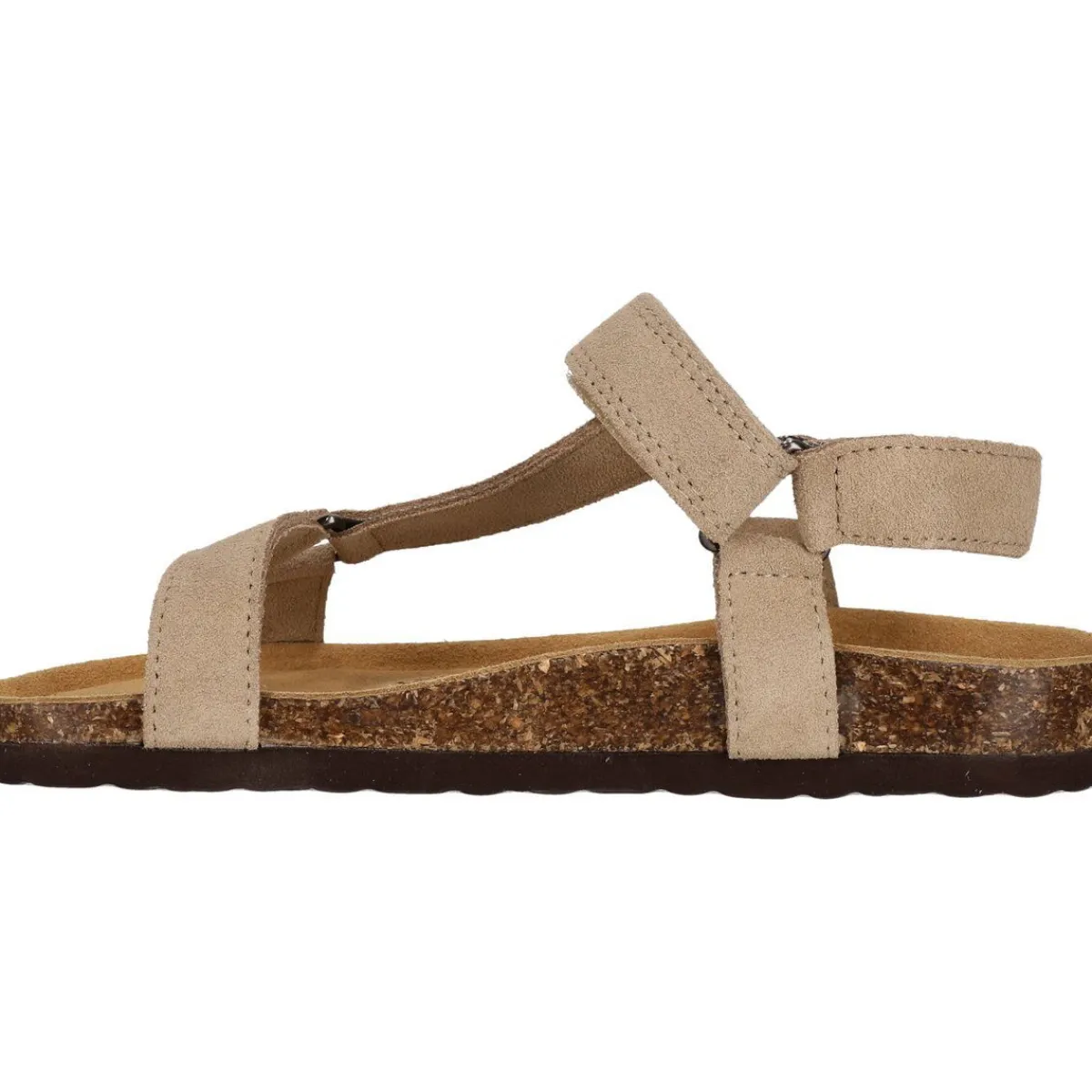 Cruz Sandaler-Cyprian Leather Cork Damesandal 3027 Timber Wolf